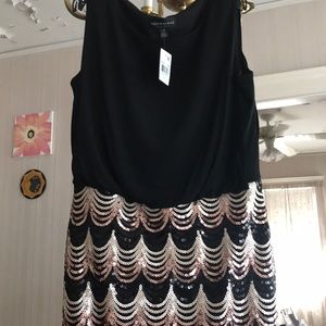 Connected Apparel sequin dress